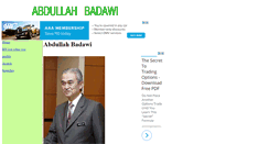 Desktop Screenshot of abdullah.cdc.net.my